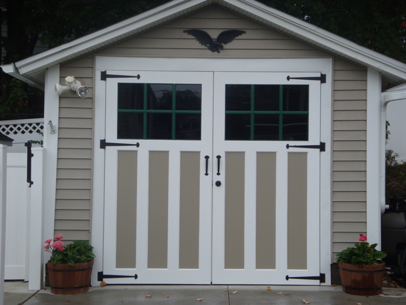Clingerman Doors Custom Wood Garage, How To Build A Swing Out Garage Door