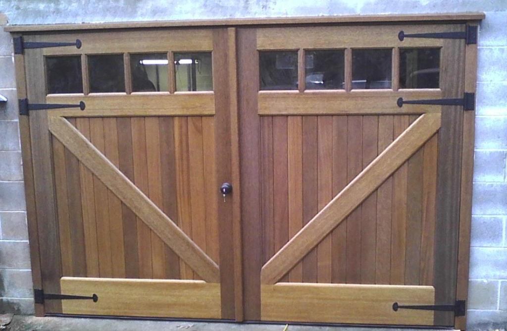 Clingerman Doors Custom Wood Garage, How To Build A Swinging Garage Door